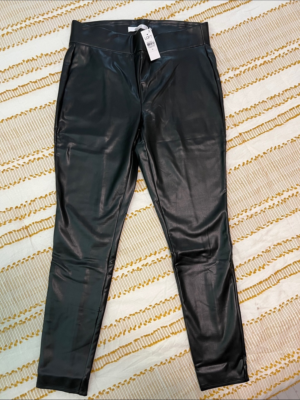 Loft faux leather leggings